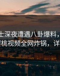 业内人士深夜遭遇八卦爆料，真相揭晓！樱桃视频全网炸锅，详情曝光