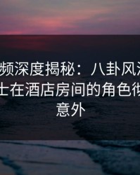 樱桃视频深度揭秘：八卦风波背后，业内人士在酒店房间的角色彻底令人意外